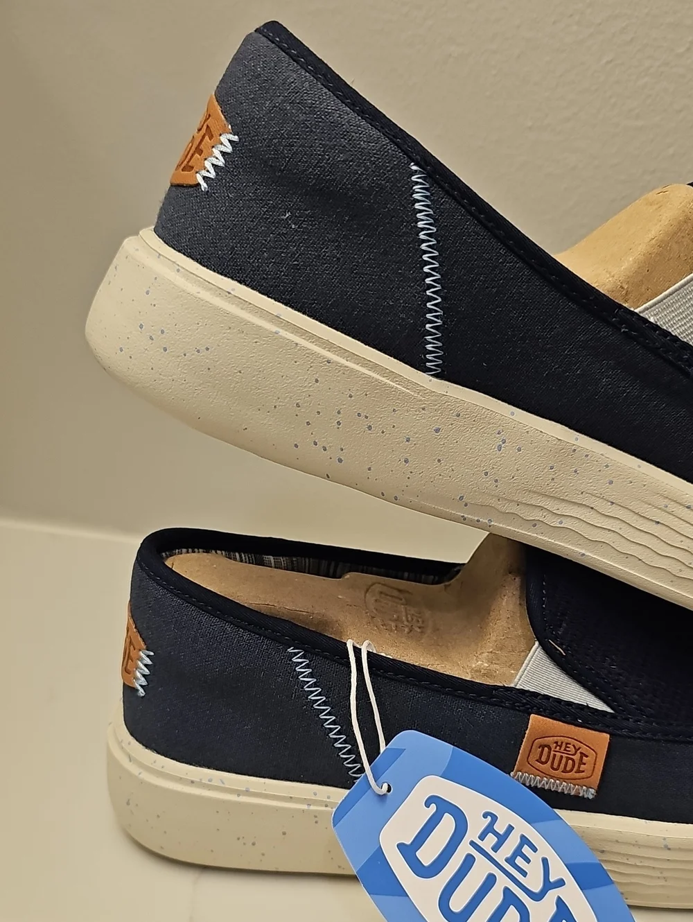 HEYDUDE Men's Sunapee Coastline Shoes. New In Box. Never Worn.